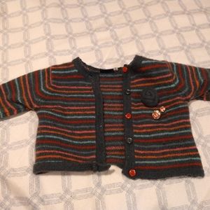 9m Sergent Major cardigan wool blend
